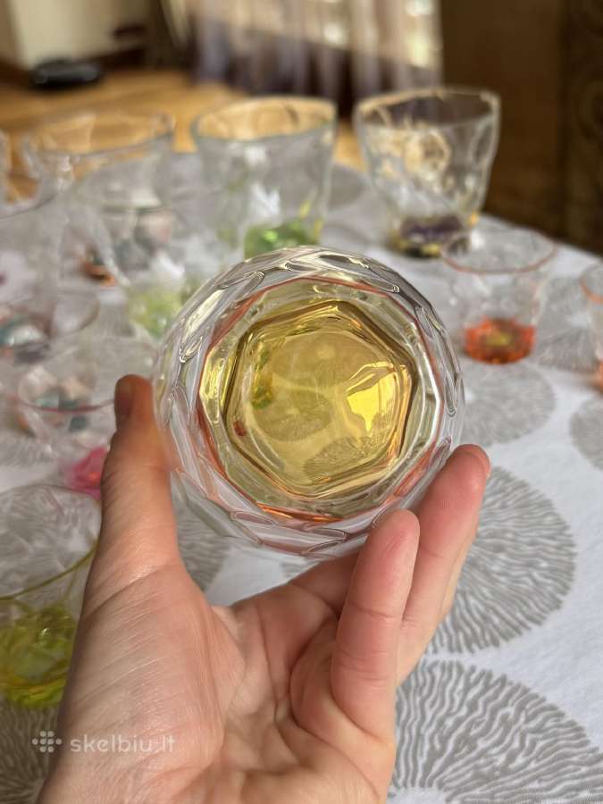 Riflessi Bicolour spalvotos stiklinės ir taurelės - nuotraukos Nr. 21