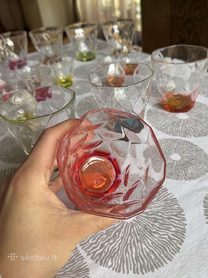 Riflessi Bicolour spalvotos stiklinės ir taurelės - nuotraukos Nr. 24