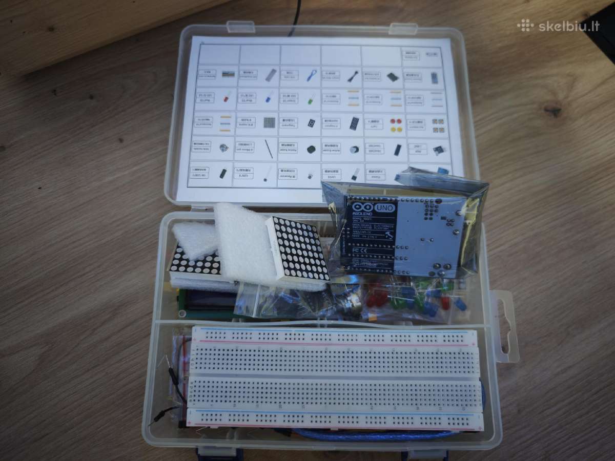 Arduino, robotikos ir elektronikos komponentai - nuotraukos Nr. 2
