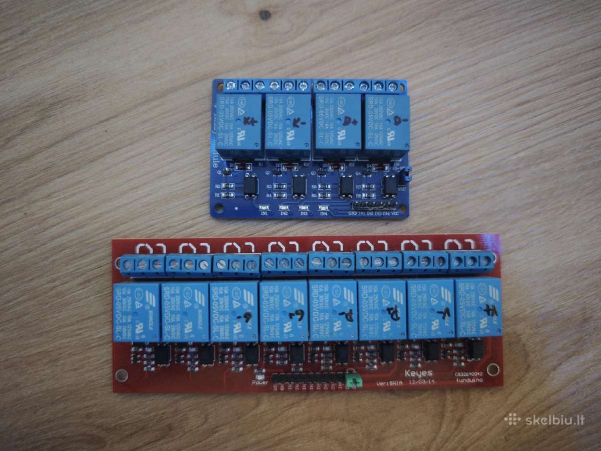 Arduino, robotikos ir elektronikos komponentai - nuotraukos Nr. 3