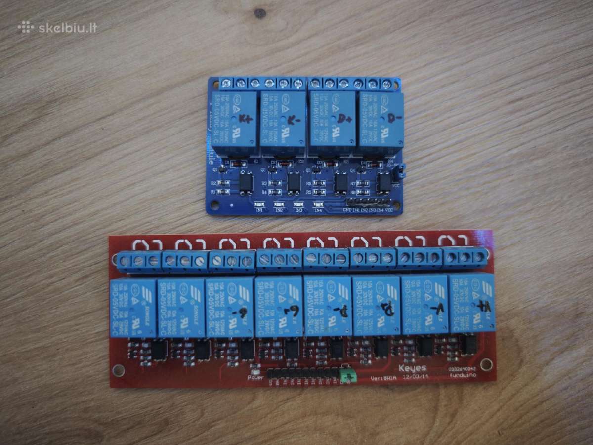 Arduino, robotikos ir elektronikos komponentai - nuotraukos Nr. 6