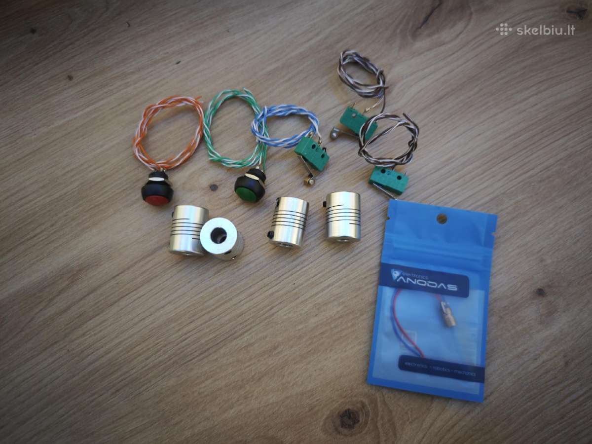 Arduino, robotikos ir elektronikos komponentai - nuotraukos Nr. 8