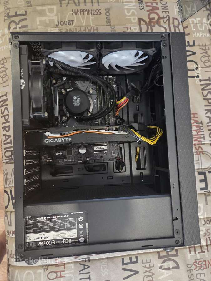 Tvarkinga I7 9700kf dėžė - nuotraukos Nr. 7