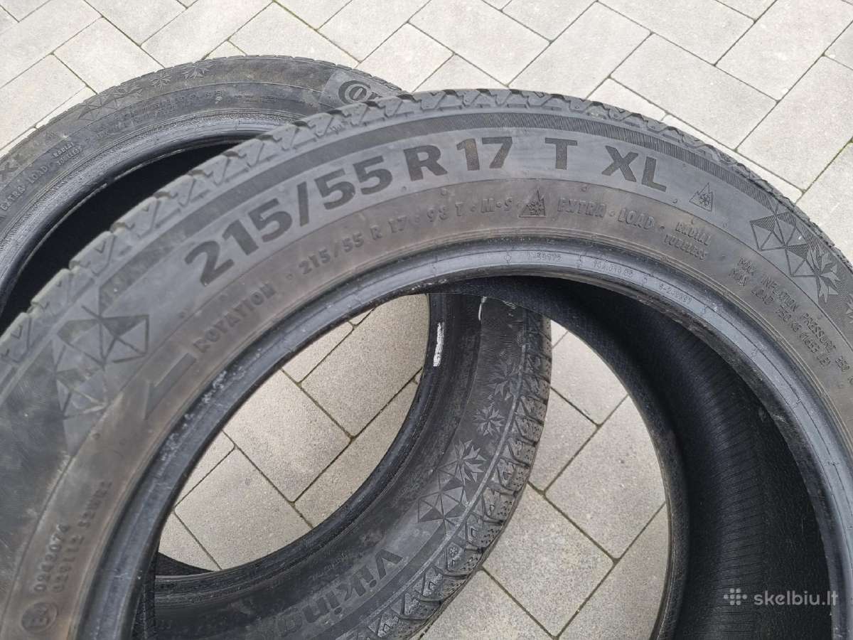 Žieminės 215/55 R17 5mm 2 vnt. - nuotraukos Nr. 3