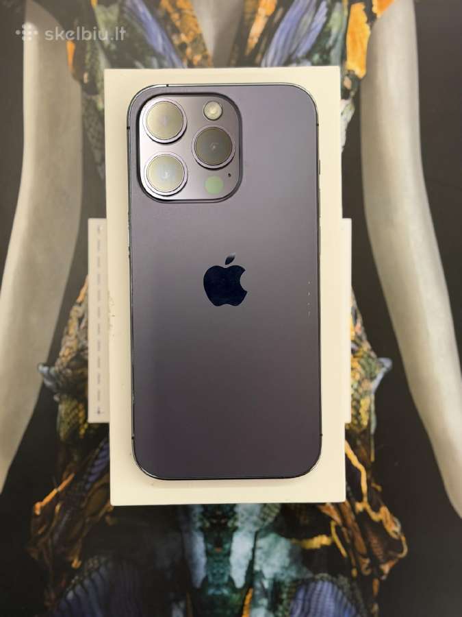 iPhone 14 Pro 128gb Deep Purple - nuotraukos Nr. 3
