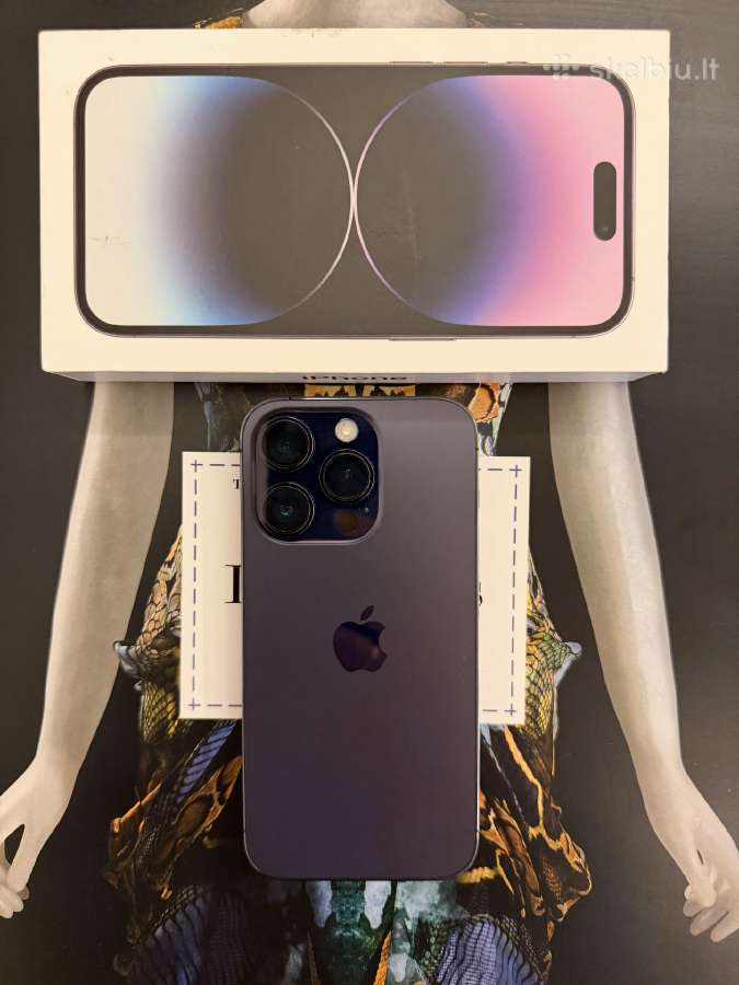 iPhone 14 Pro 128gb Deep Purple - nuotraukos Nr. 6