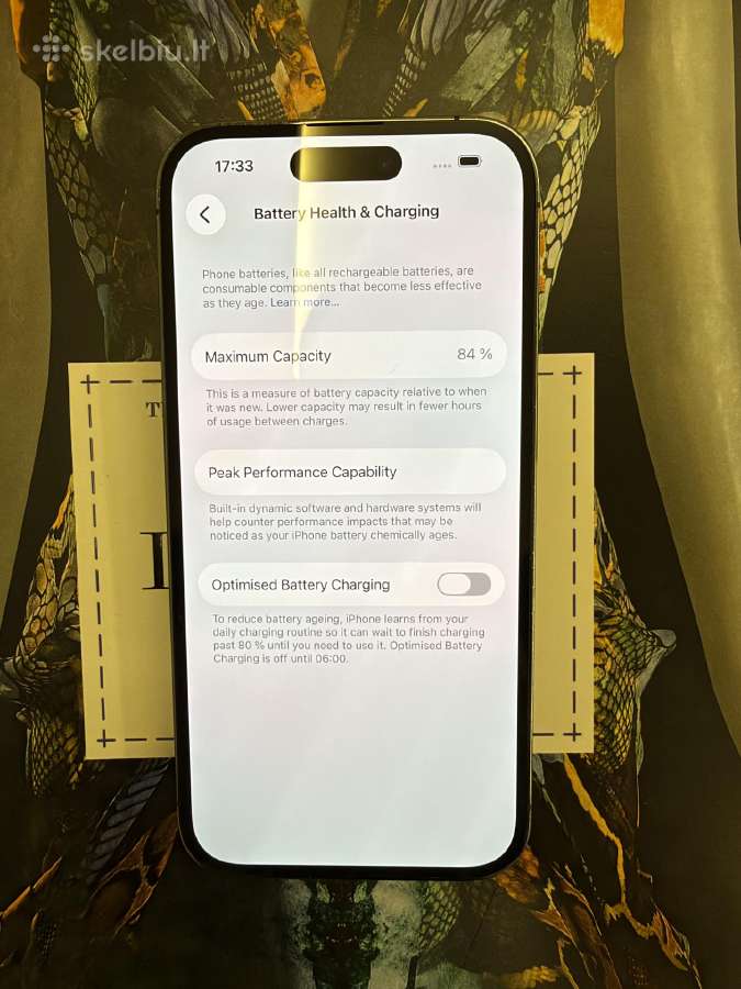 iPhone 14 Pro 128gb Deep Purple - nuotraukos Nr. 8