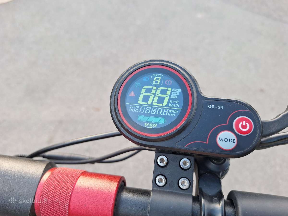 Starway Zero Z9 paspirtukas dalims - rida 971km - nuotraukos Nr. 4