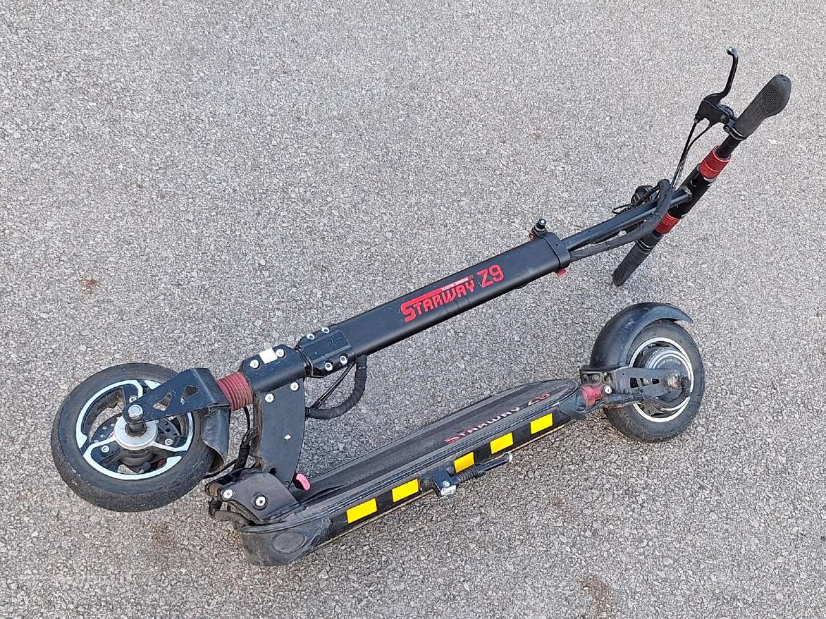 Starway Zero Z9 paspirtukas dalims - rida 971km - nuotraukos Nr. 7