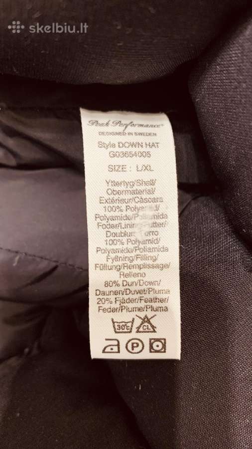 Pūkinė kepurė Peak Performance Style down Hat - nuotraukos Nr. 5
