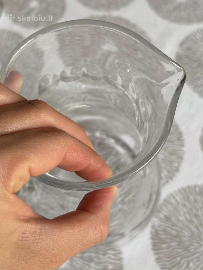 Krištoliniai rankomis šlifuoti ąsočiai 1,5l - nuotraukos Nr. 14