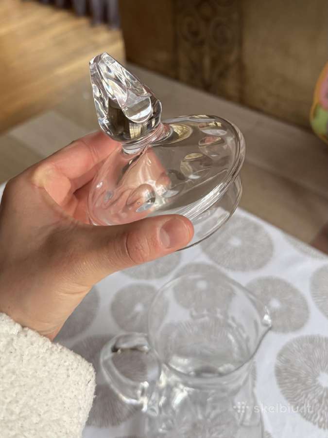 Krištoliniai rankomis šlifuoti ąsočiai 1,5l - nuotraukos Nr. 20