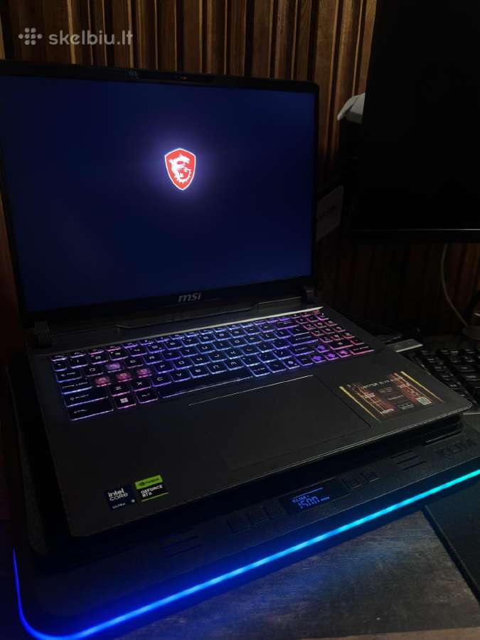 Msi Vector 16 Rtx5080 - nuotraukos Nr. 3