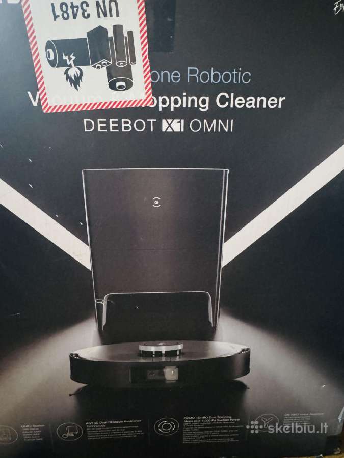 Robotas siurblys Ecovacs Deebot X1 Omni - nuotraukos Nr. 9