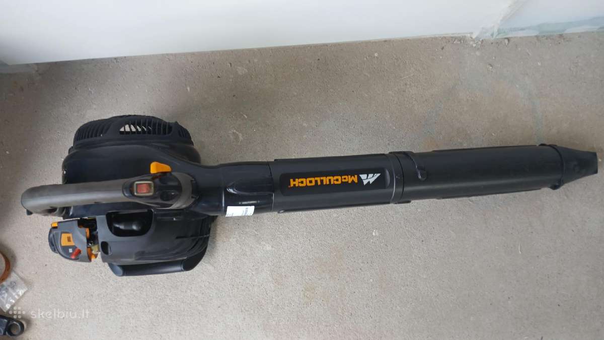 Mccullock Gbv 345 (Husqvarna) lapų sniego pūstuvas - nuotraukos Nr. 3