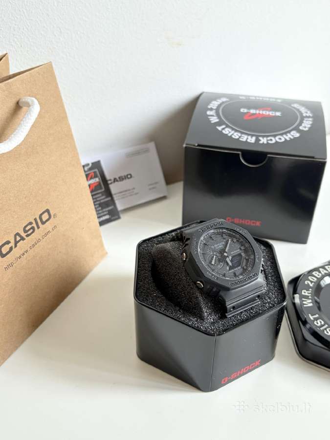 G-shock laikrodis juodas ga-2100 - nuotraukos Nr. 3