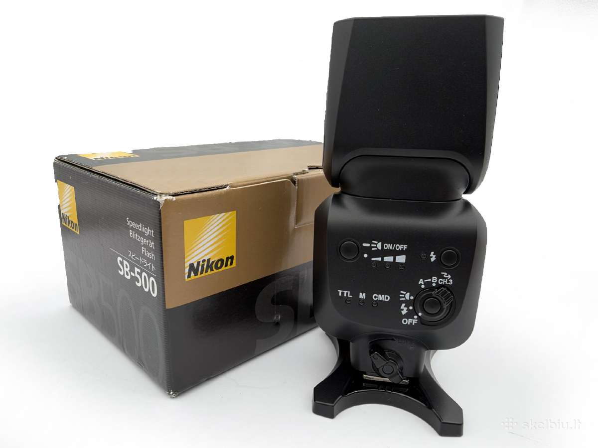 Nikon Speedlight SB-500 - nuotraukos Nr. 3
