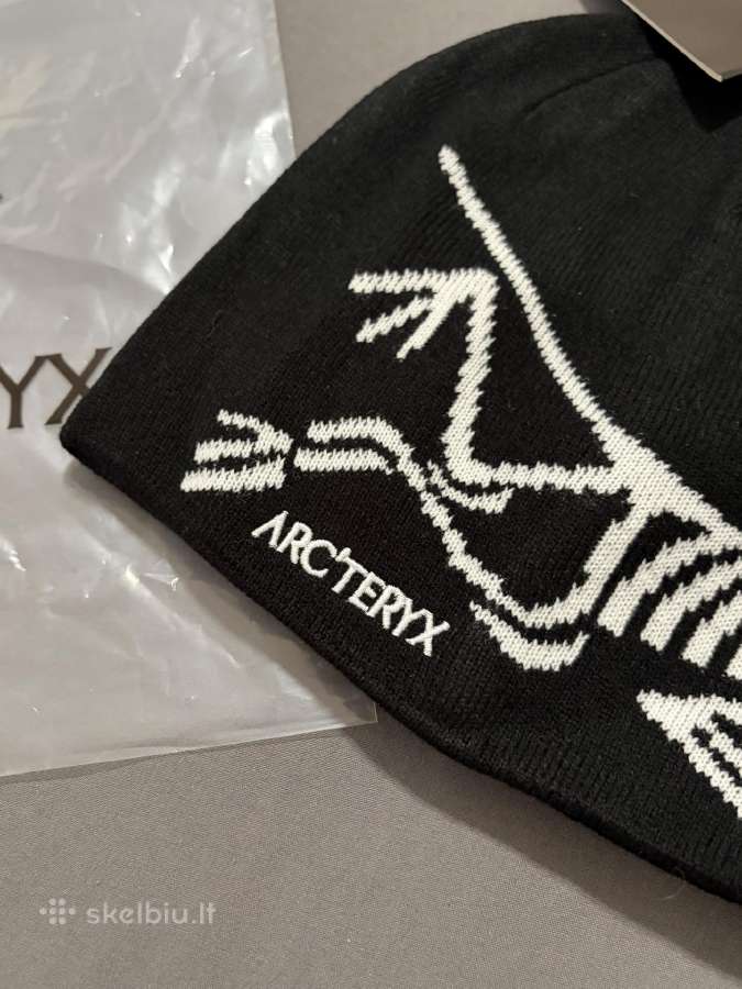 Arcteryx kepurė Juoda su baltu - nuotraukos Nr. 2
