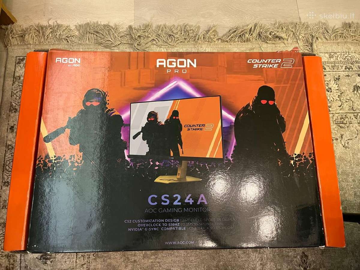 Aoc Agon Pro Cs24a - 24.1" Tn 600hz - nuotraukos Nr. 2