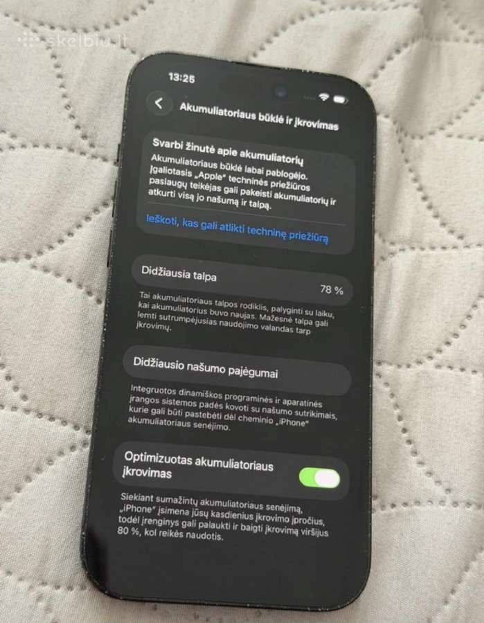 iPhone 14 pro, 256gb, juodas - nuotraukos Nr. 3