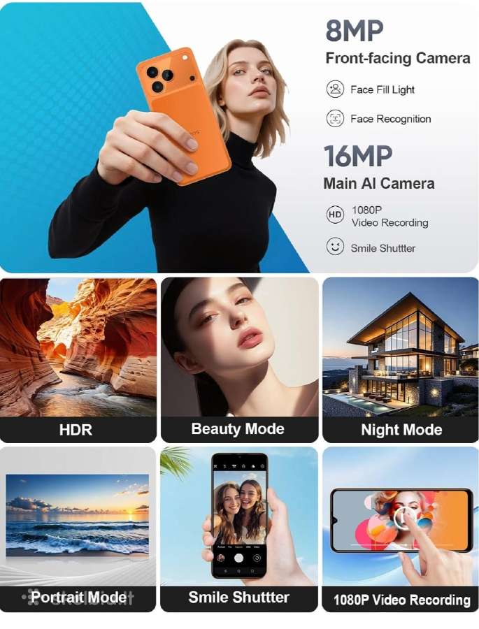 Mobilus telefonas Invens Note 17 P(4+4gb RAM-64) - nuotraukos Nr. 2