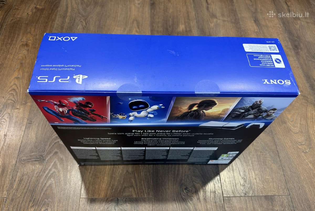 Playstation 5 Slim 825gb Digital/nauja 24men. - nuotraukos Nr. 3