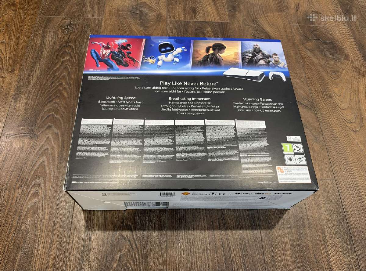 Playstation 5 Slim 825gb Digital/nauja 24men. - nuotraukos Nr. 4