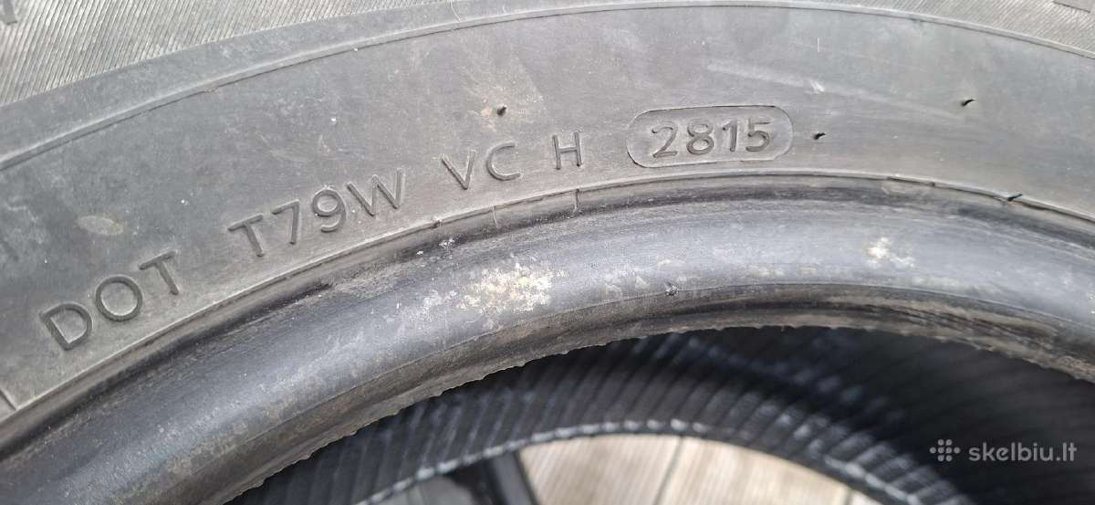 Parduodu žiemines padangas 225/60r16 - nuotraukos Nr. 3