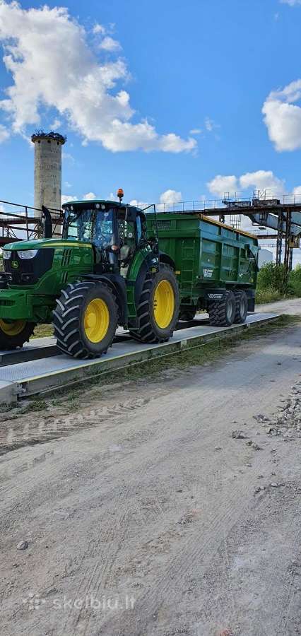 John Deere 6170m 170 Ag Autotrac Puiki būklė - nuotraukos Nr. 16