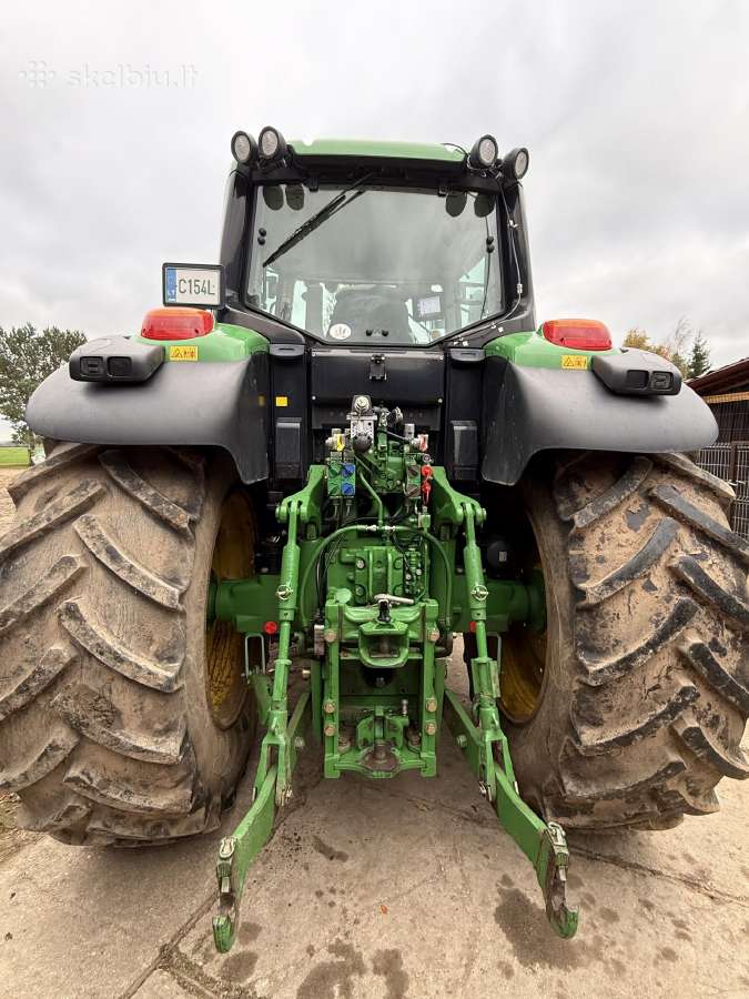 John Deere 6170m 170 Ag Autotrac Puiki būklė - nuotraukos Nr. 4