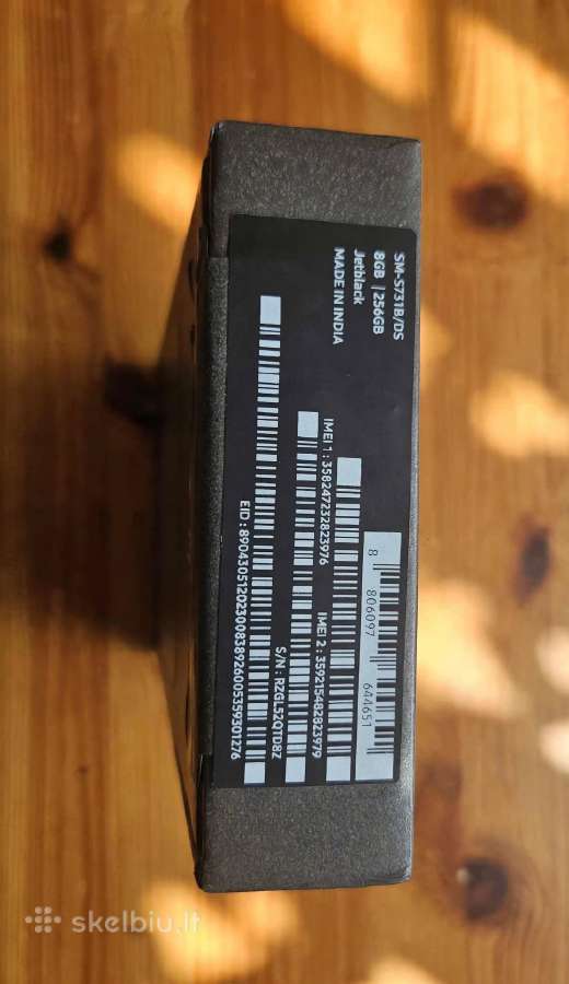 Naujas Samsung Galaxy S25 Fe 5G 256 GB (8 GB RAM) - nuotraukos Nr. 3