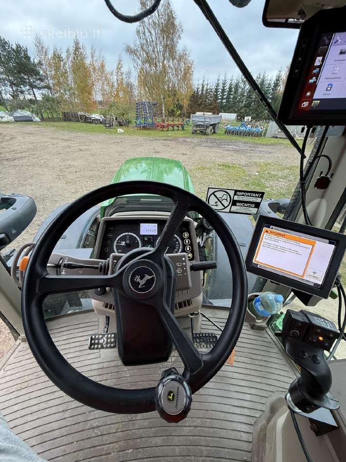 John Deere 6170m 170 Ag Autotrac Puiki būklė - nuotraukos Nr. 14