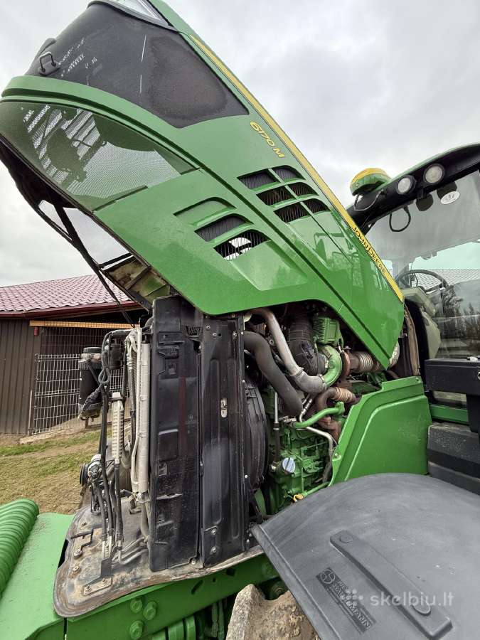 John Deere 6170m 170 Ag Autotrac Puiki būklė - nuotraukos Nr. 9