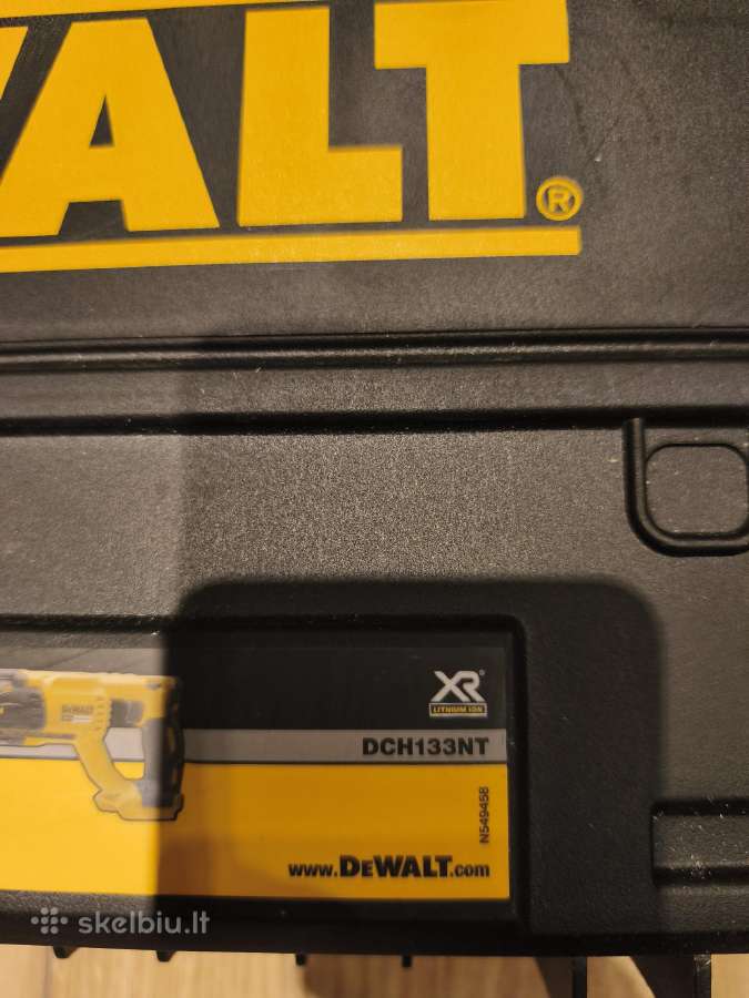 Perforatorius Dewalt 18v Dch133nt - nuotraukos Nr. 3