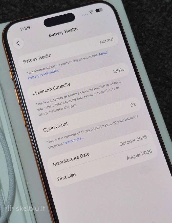iPhone 17 Pro Max 256gb - nuotraukos Nr. 6