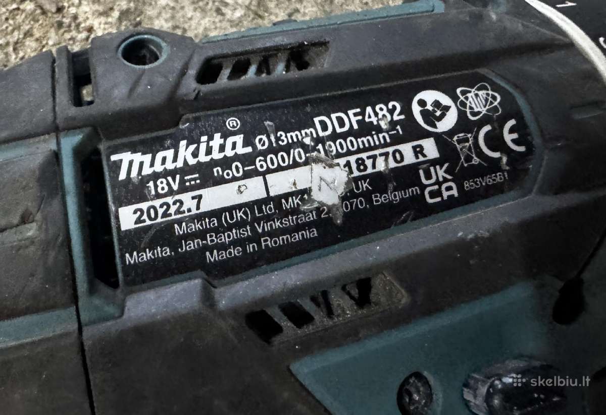 Makita ddf482 - nuotraukos Nr. 2