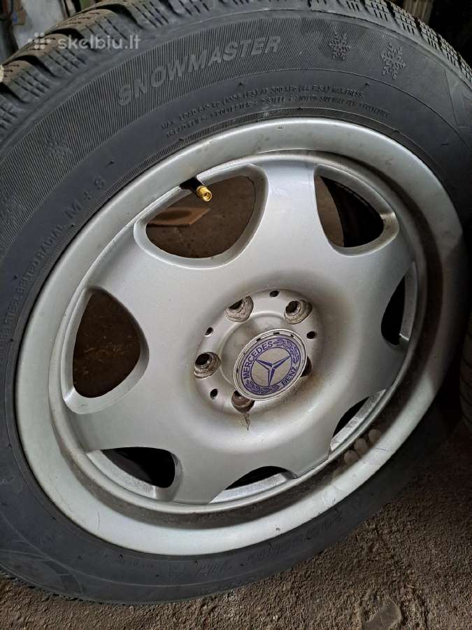 Originalūs Mercedes Benz lietiniai ratlankiai R16 - nuotraukos Nr. 2