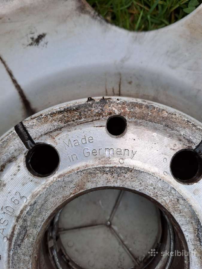 Originalūs Mercedes Benz lietiniai ratlankiai R16 - nuotraukos Nr. 7