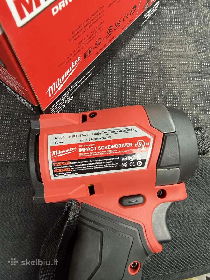 Milwaukee suktukas impact M18 - nuotraukos Nr. 3