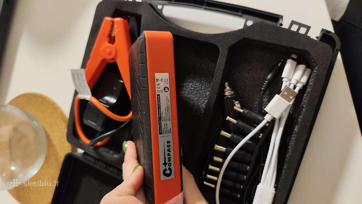 Powerbank + Jump Starter - nuotraukos Nr. 4