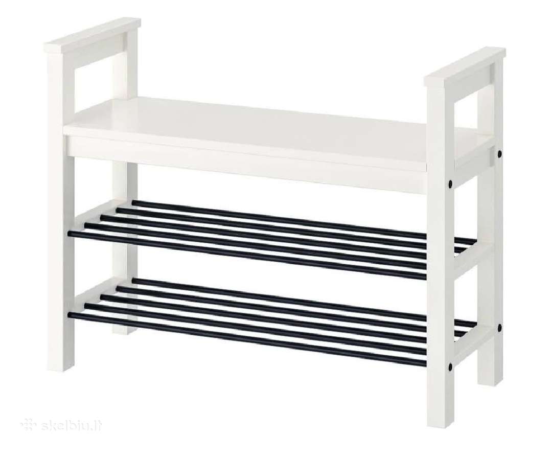 Batų lentyna-suoliukas Ikea Hemnes - nuotraukos Nr. 6