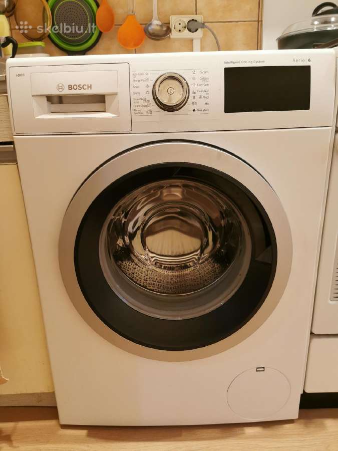Skalbimo mašina Bosch Wat2869bsn puikios bukles - nuotraukos Nr. 4