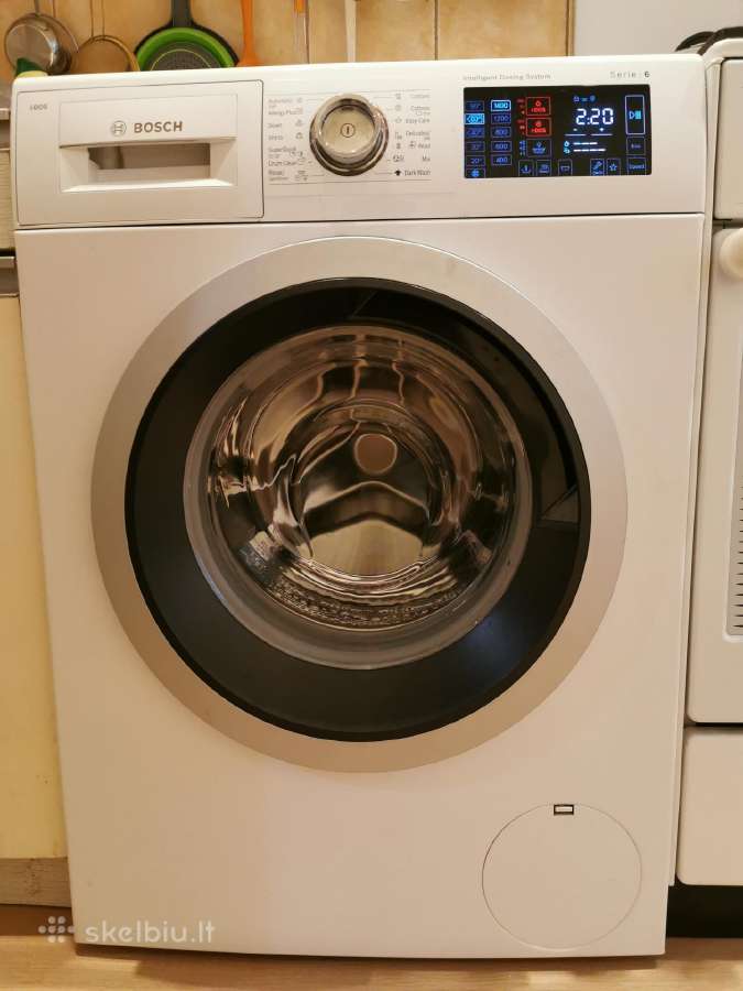 Skalbimo mašina Bosch Wat2869bsn puikios bukles - nuotraukos Nr. 5