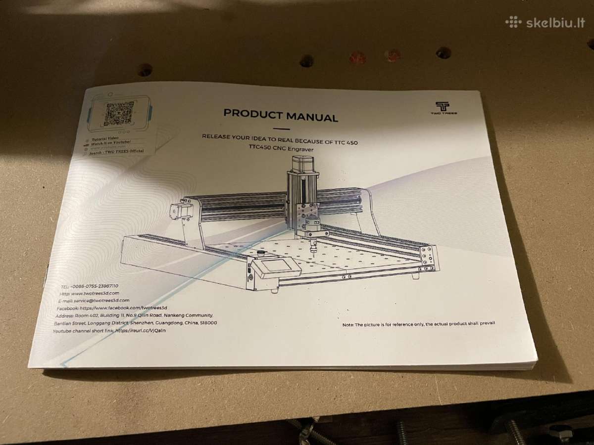 Two trees Ttc450 CNC stakles - nuotraukos Nr. 4