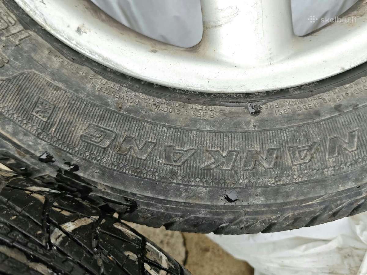 Ratlankiai su padangomis 195/65 R15 91t Audi 80 - nuotraukos Nr. 3