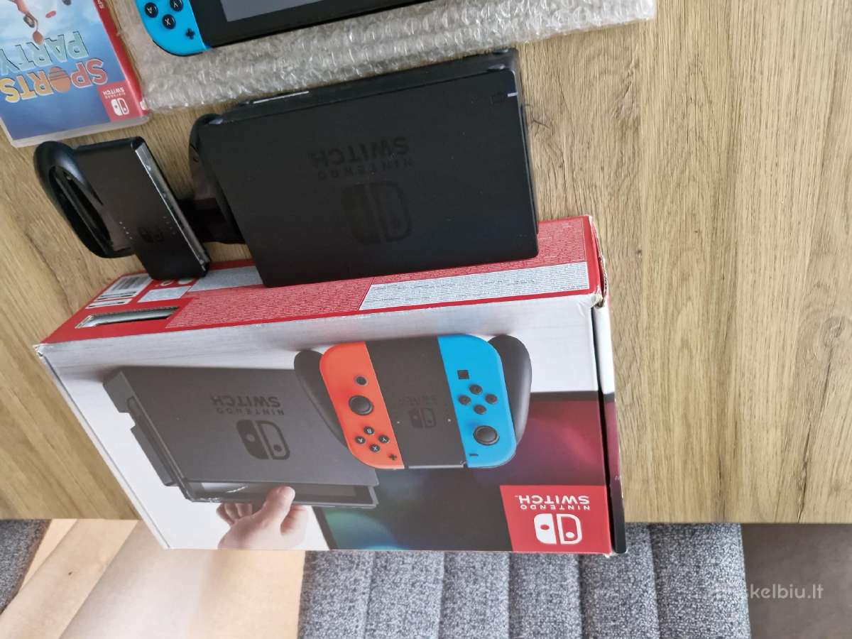 Nintendo switch + žaidimas - nuotraukos Nr. 4