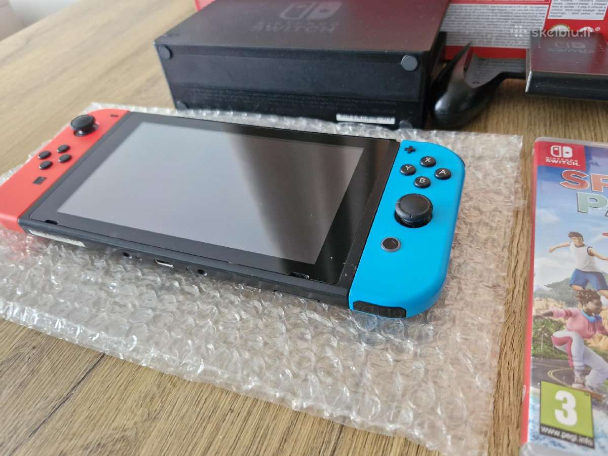 Nintendo switch + žaidimas - nuotraukos Nr. 5