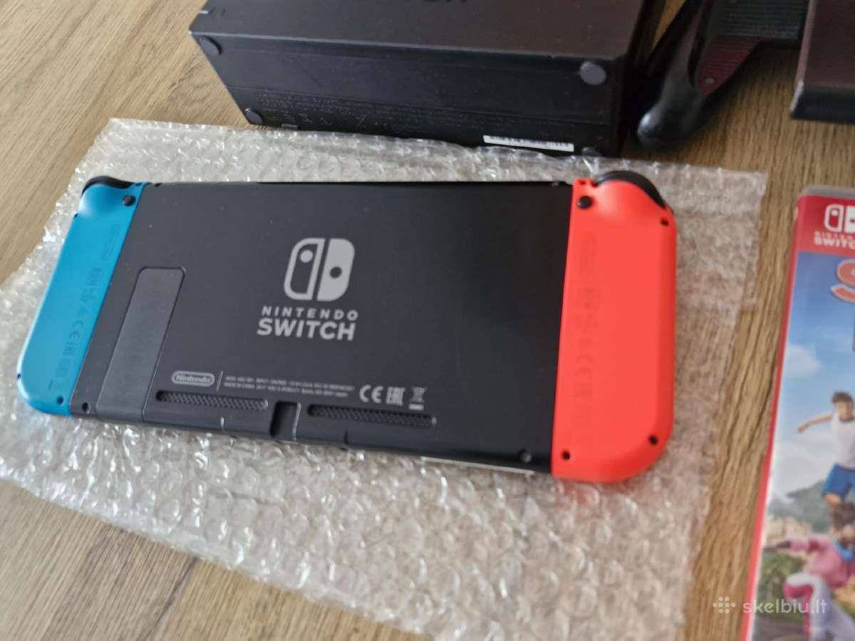 Nintendo switch + žaidimas - nuotraukos Nr. 9