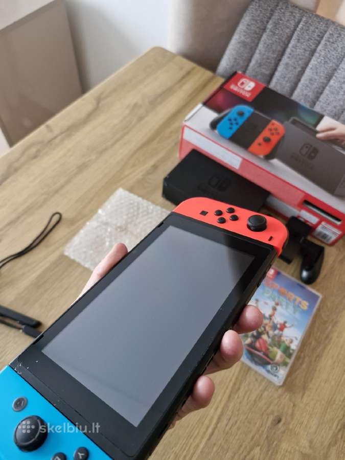 Nintendo switch + žaidimas - nuotraukos Nr. 11