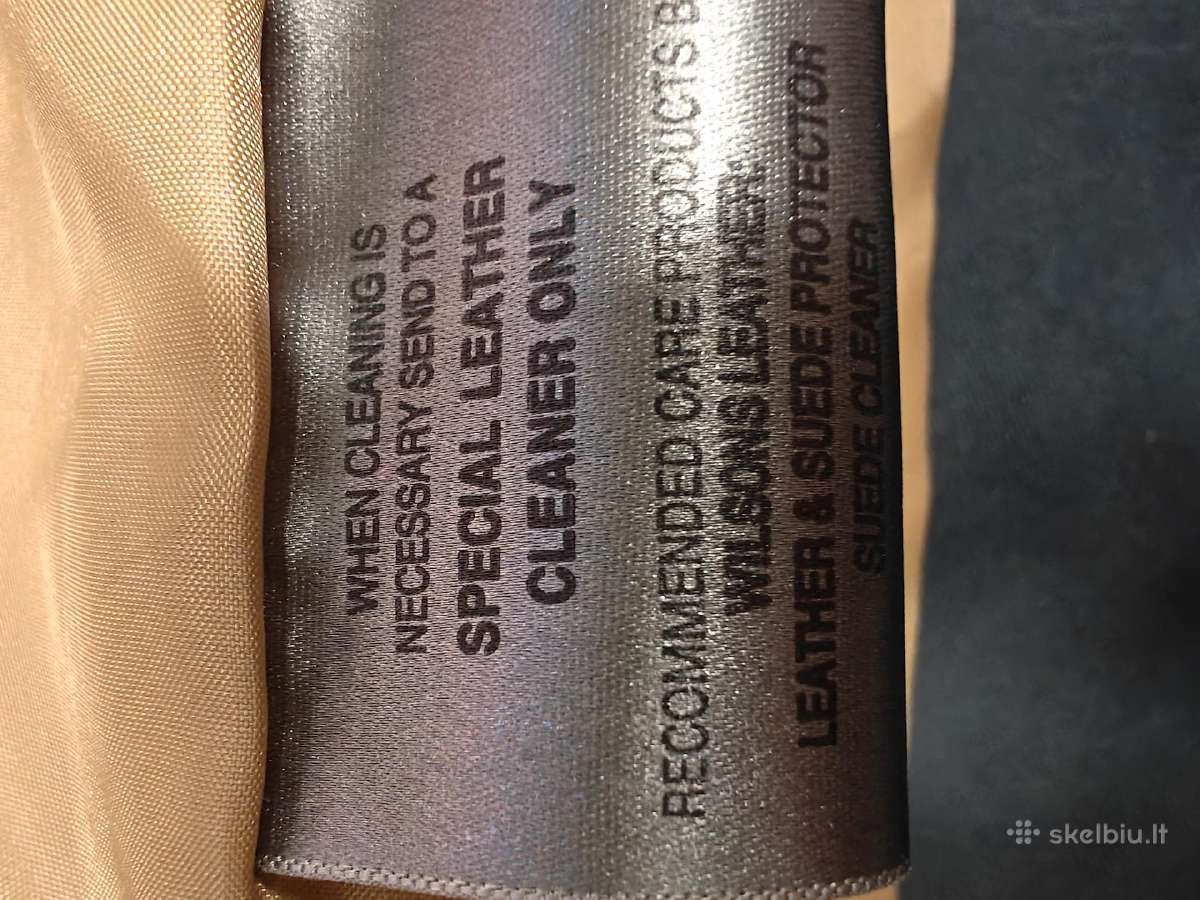 Natūralios zomšos švarkas Wilsons Leather, 2xl - nuotraukos Nr. 4